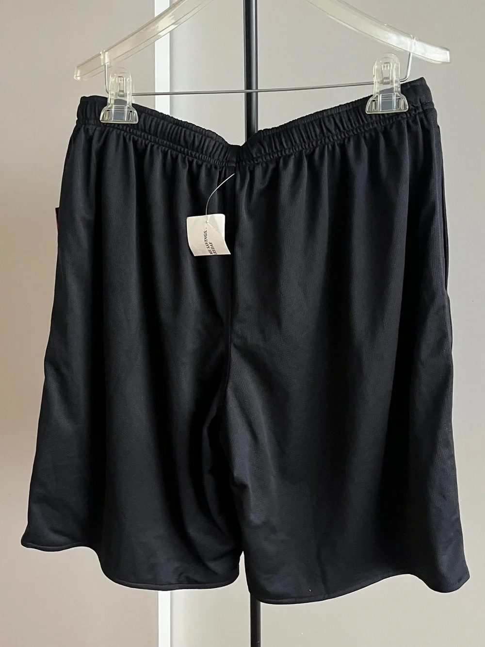 NWT Nike Athletic Training Walkin Soccer Workout Shorts Reversible Black Gray XL